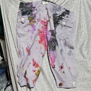 Colorful Tie-Dye Kids Pants